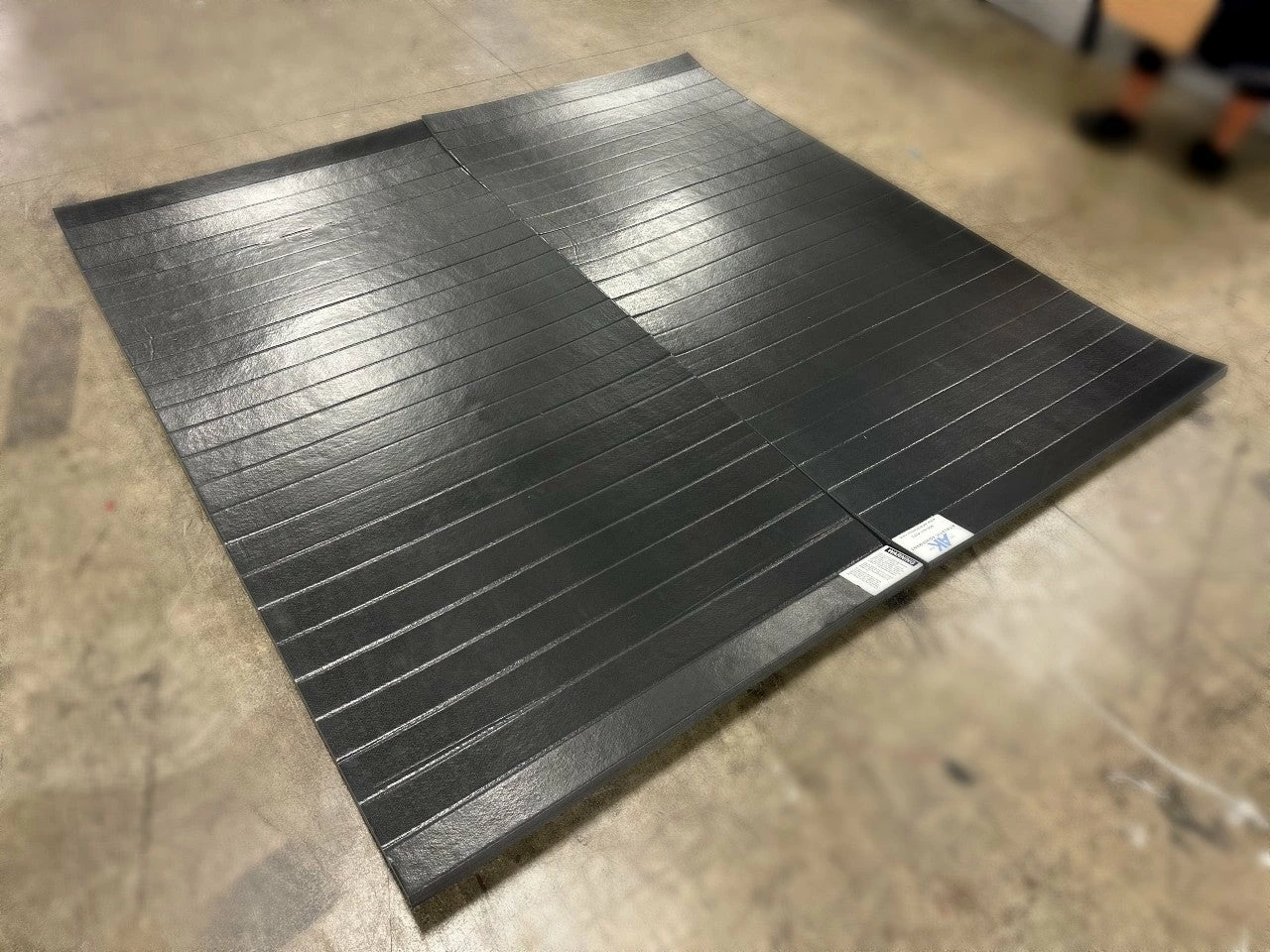 AK Athletic Equipment Clearance 8' X 8' X 1 3/8" Roll-Up Wrestling Mat Black 1 AK Athletic Equipment Clearance 8' X 8' X 1 3/8" Roll-Up Wrestling Mat Black