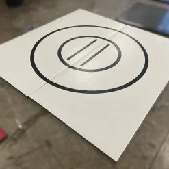 AK Athletic Equipment Clearance 8' X 8' X 1 3/8" Roll-Up Wrestling Mat White