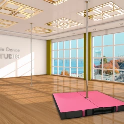 AK Athletic Equipment Pole Fitness Aerial Arts Landing Mat 6' X 6' X 8"