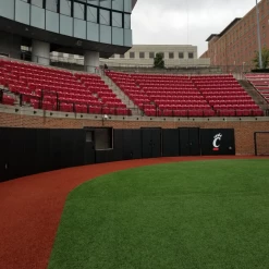 AK Athletic Equipment Professional Quality Baseball Stadium Outfield 3" Thick Outdoor Wood Backed Panels