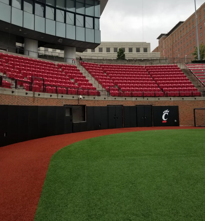 AK Athletic Equipment Professional Quality Baseball Stadium Outfield 3" Thick Outdoor Wood Backed Panels 1 AK Athletic Equipment Professional Quality Baseball Stadium Outfield 3" Thick Outdoor Wood Backed Panels