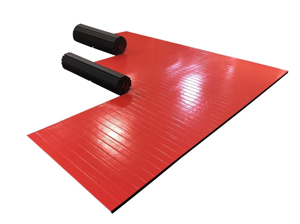 AK Athletic Equipment 15' X 15' Roll-Up Martial Arts Mat 3 AK Athletic Equipment 15' X 15' Roll-Up Martial Arts Mat - Image 3