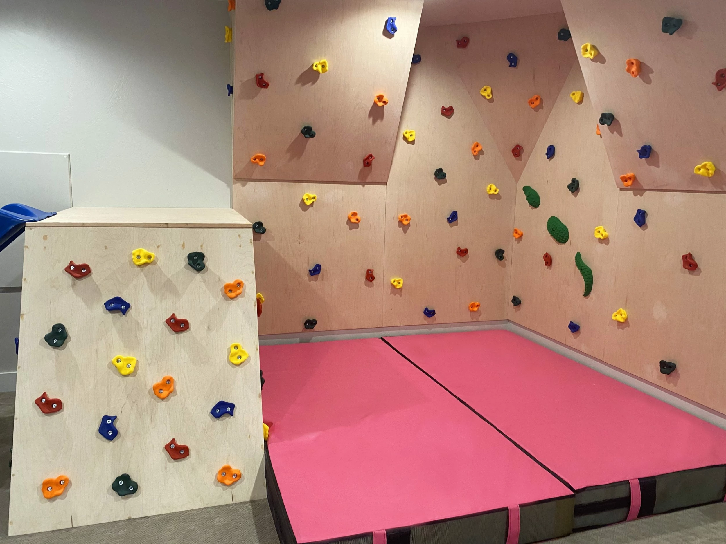 AK Athletic Equipment shop 28 AK Athletic Equipment shop -AK Athletic Equipment shop climbing wall with landing mats scaled