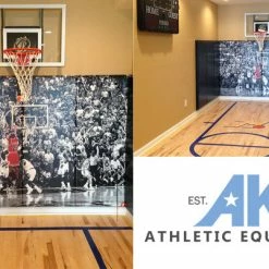 AK Athletic Equipment Custom Wood Backed Gym Wall Padding Panels 2' X 6' 39 AK Athletic Equipment Custom Wood Backed Gym Wall Padding Panels 2' X 6' -AK Athletic Equipment shop wall pads for home gym with logo